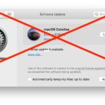 How to hide MacOS Catalina update on Mac