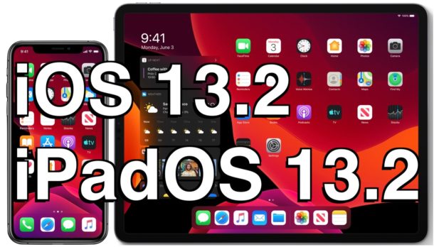 iOS 13.2 and iPadOS 13.2