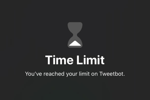 App time limit