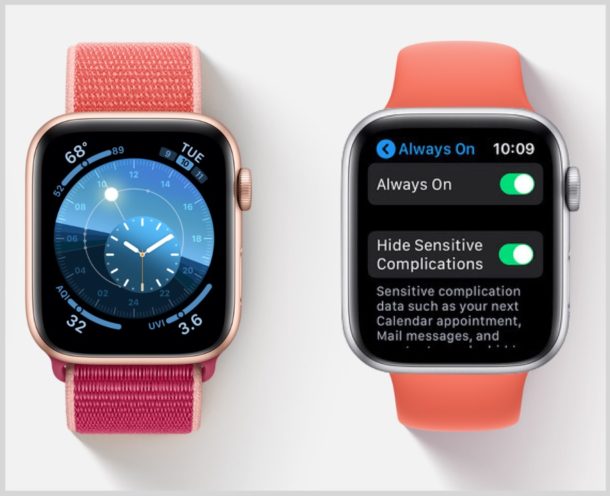 How to enable or disable Always On Apple Watch display