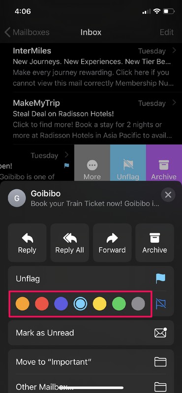 How to Flag Emails as Different Colors on iPhone & iPad - OS X Daily