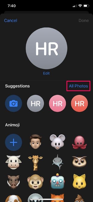 How to Set Profile Photo and Display Name for iMessages