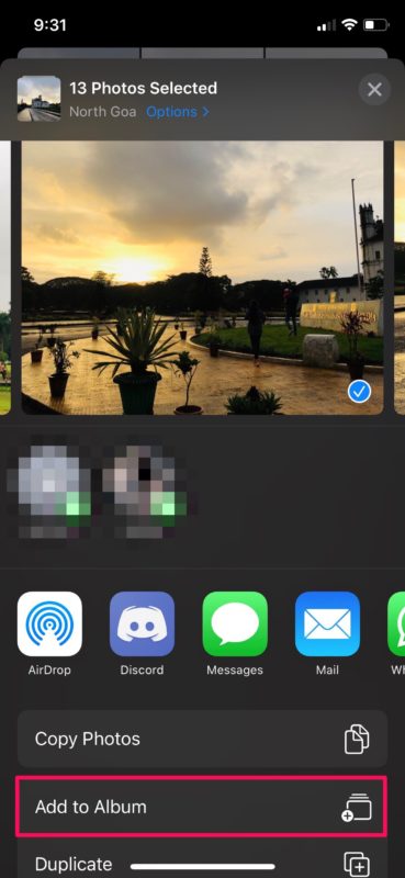 How to Add Photos to a New Photos Album on iPhone & iPad with iOS 13