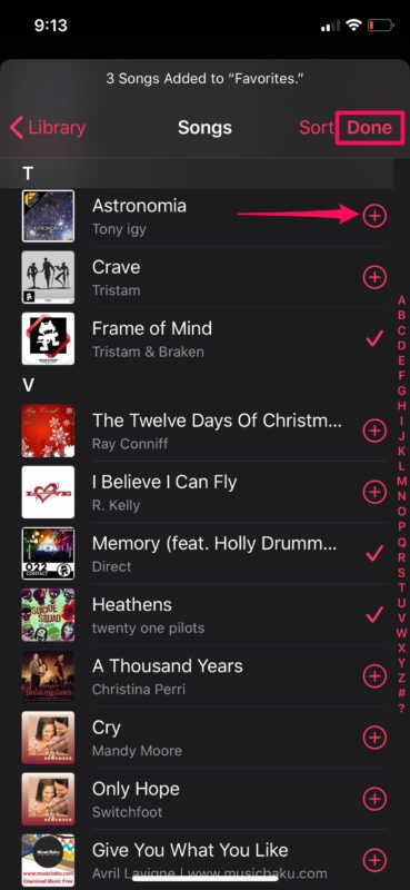 How To Create Playlists In Apple Music On Iphone Ipad Osxdaily