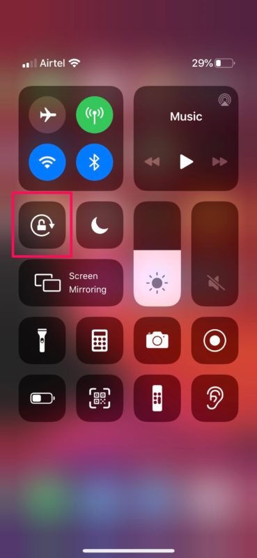 How to Lock Screen Orientation on iPhone and iPad