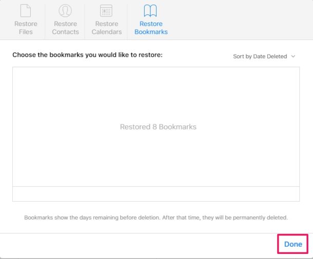 How to Restore Lost Safari Bookmarks with iCloud