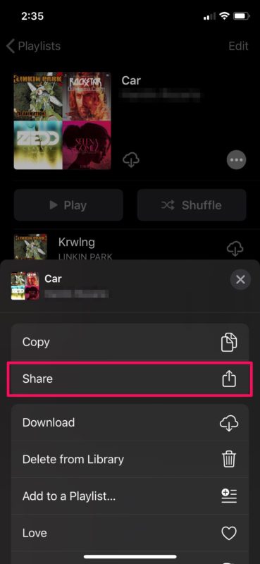 How to Share Playlists in Apple Music on iPhone & iPad