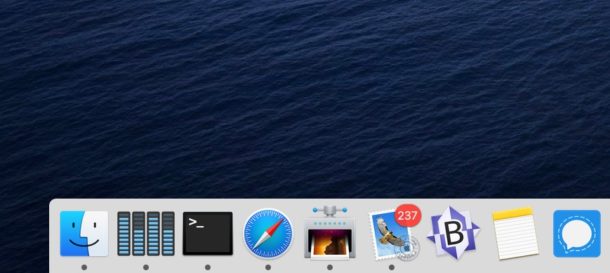 How to remove app icons from the Mac Dock