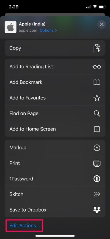 How to Add to & Edit the Sharing Menu Options