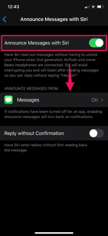 How to Announce Messages with Siri on AirPods