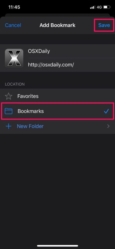 How to Bookmark a Web Page in Safari on iPhone & iPad
