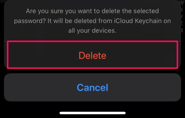 How to Delete Old Passwords & Accounts from iPhone & iPad