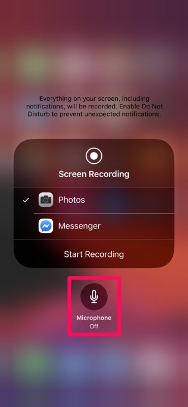 How to Record Screen with Audio on iPhone & iPad