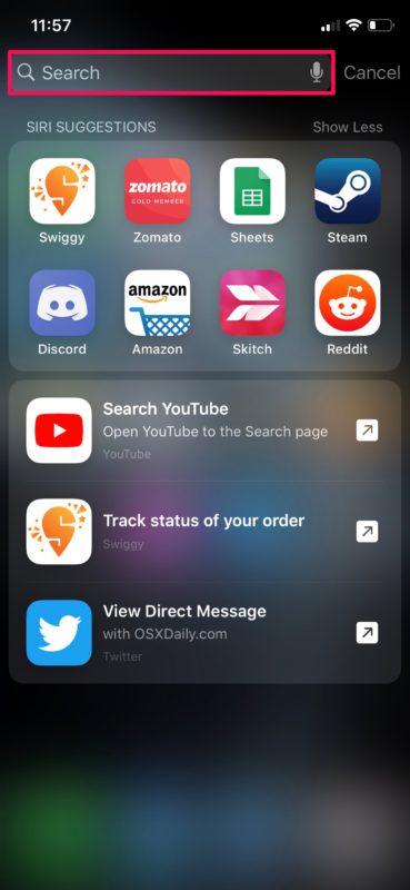 How to Search on iPhone & iPad with Spotlight