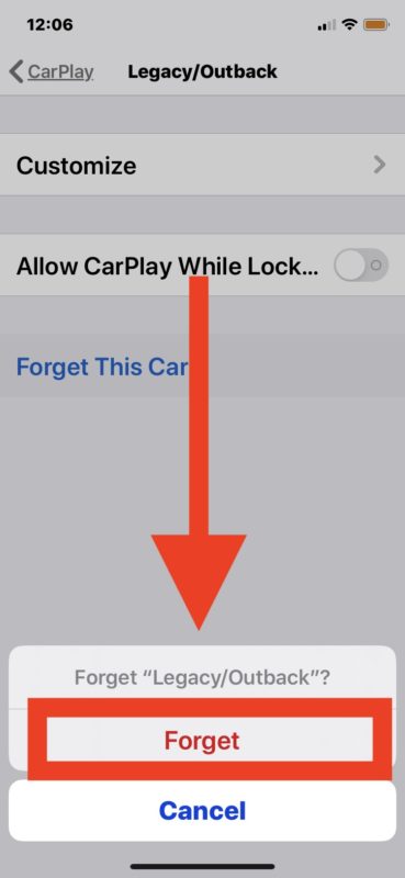 How to disable CarPlay