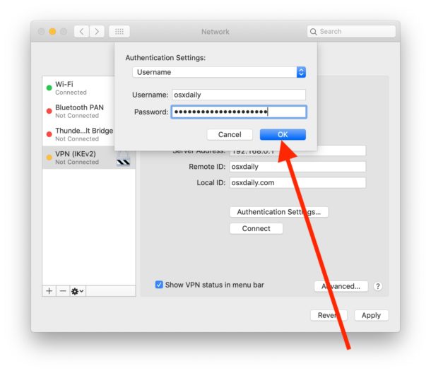 How to setup a VPN on Mac