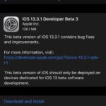 iOS 13.3.1 beta download
