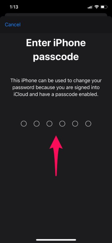 How to Change Apple ID Password from iPhone