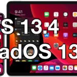 iOS 13.4 and iPadOS 13.4