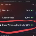 How to see battery life of connected game controllers on iPad and iPhone