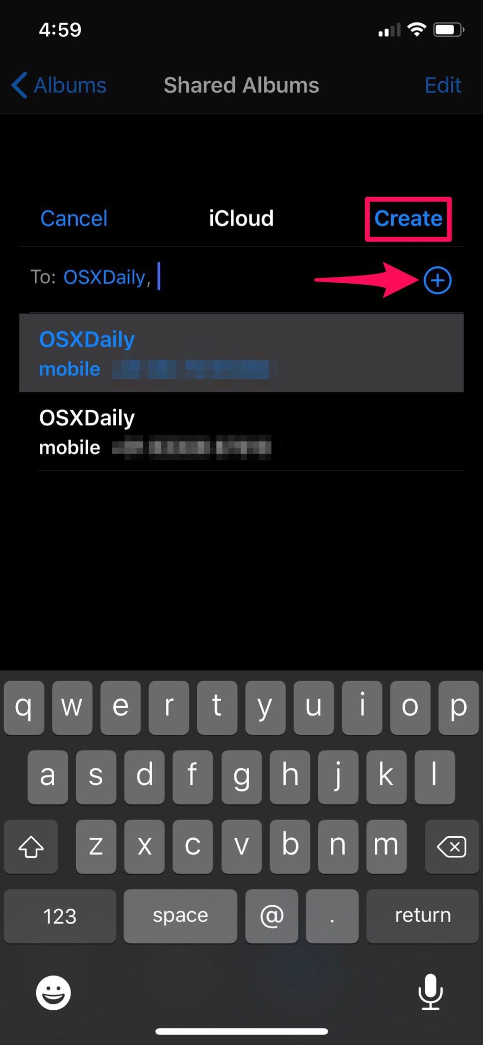 How to Create Shared Photo Albums on iPhone & iPad - OS X Daily