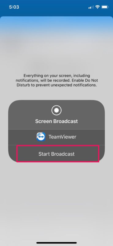Как поделиться экраном iPhone и iPad с TeamViewer