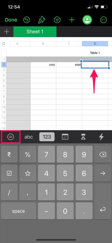How to Use Formulas in Numbers Spreadsheets on iPhone & iPad