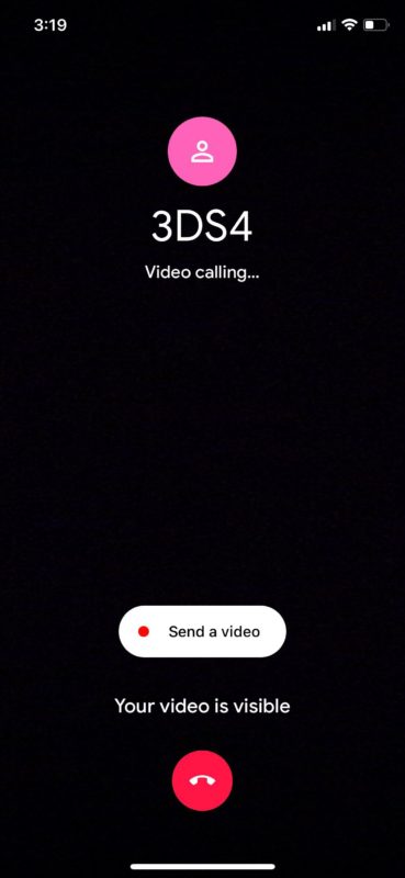 video calls with google duo on iphone