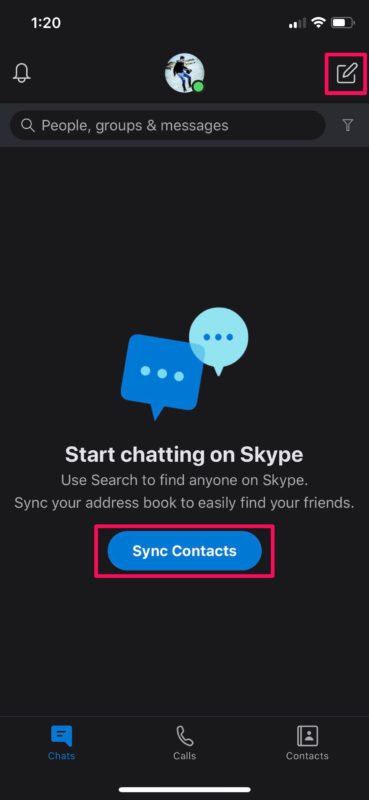 Как совершать видеозвонки с помощью Skype на iPhone