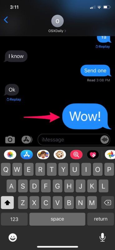 How to Send Bubble Effects with Messages from iPhone & iPad
