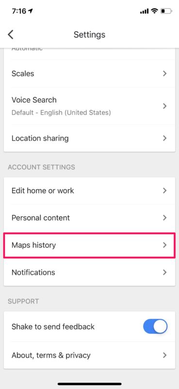 How to Automatically Delete Google Maps Search History on iPhone & iPad