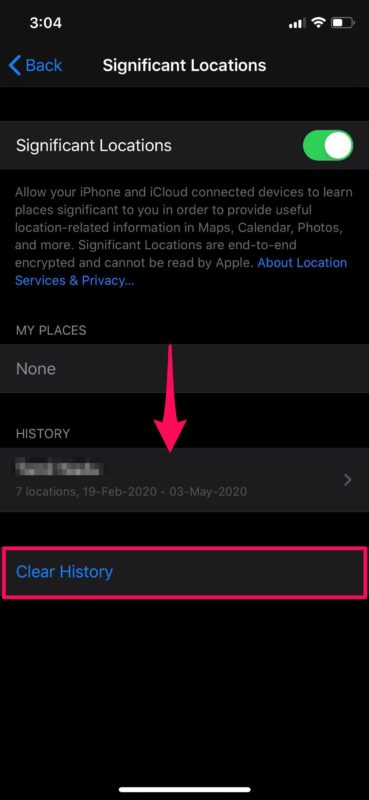 How to Delete Significant Locations on iPhone & iPad
