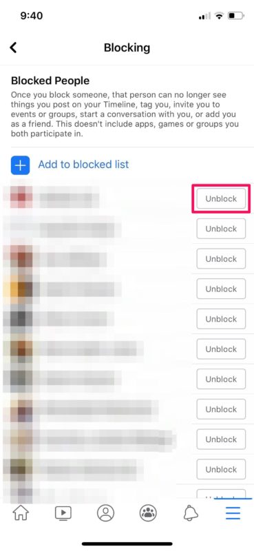 How to Block & Unblock Someone on Facebook