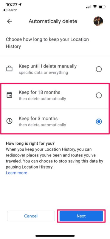 How to Delete Google Location History on iPhone