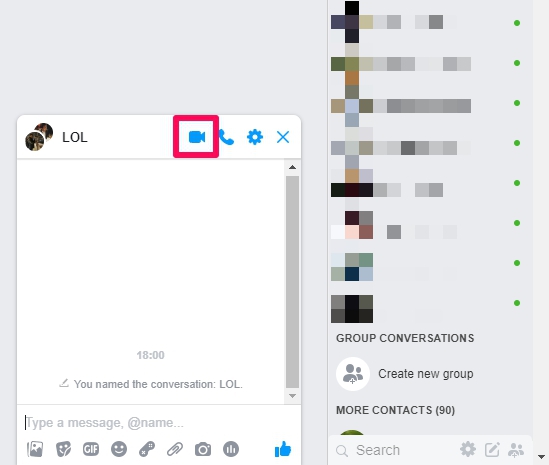 How to Video Chat from Facebook