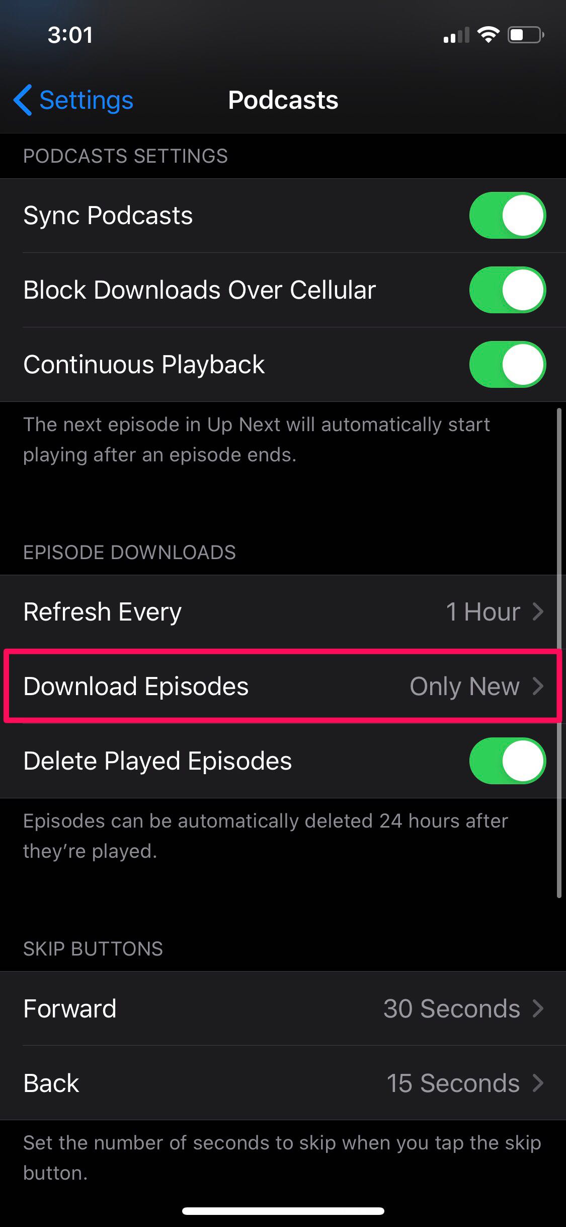 How to Stop Podcasts Auto-Downloading New Episodes to iPhone & iPad ...