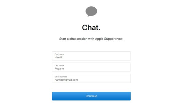 Support chat 24 apple hour Apple tests