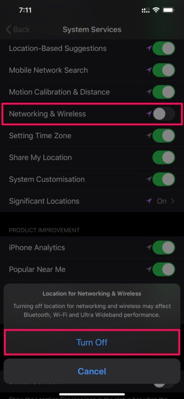 How to Disable U1 Chip to Prevent Background Location Tracking on iPhone 11 and Later