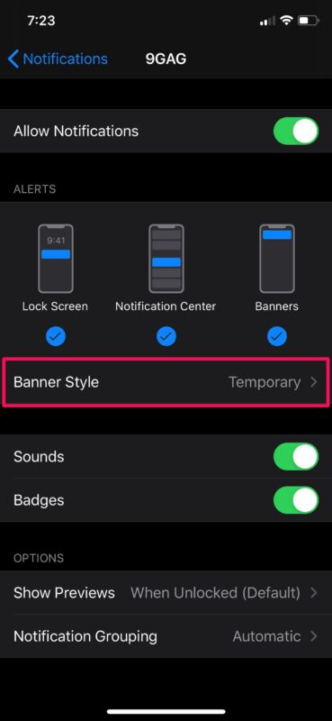 How to Enable Persistent Notifications on iPhone & iPad