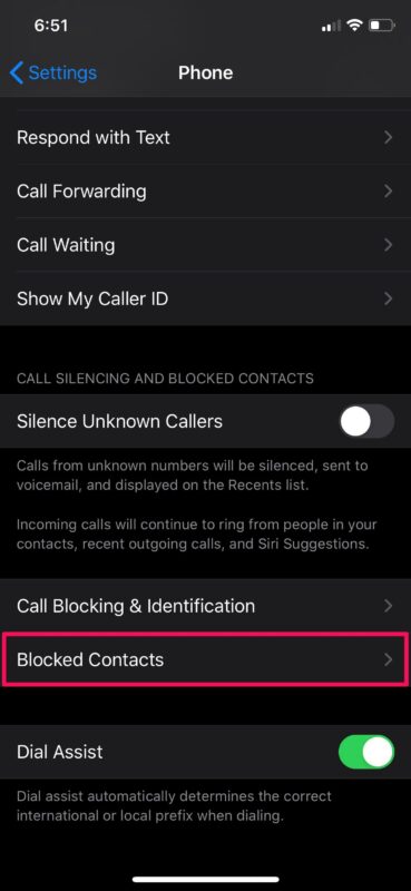 How to See List of All Blocked Numbers on iPhone