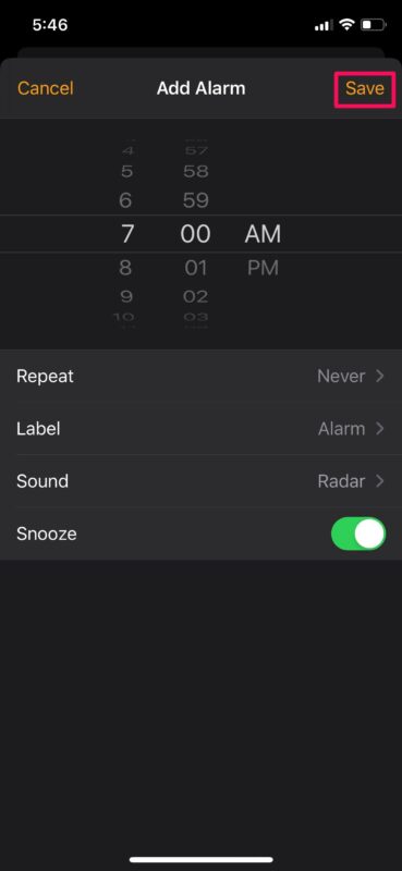Как установить будильник на iPhone