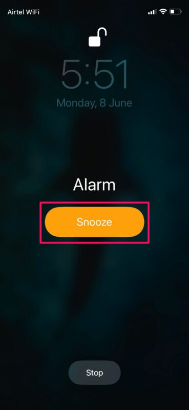How to Set Alarm Clock on iPhone