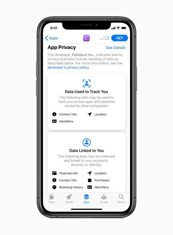 New privacy features in iOS 14