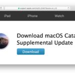 MacOS 10.15.5 supplemental update