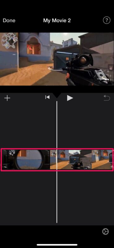 How to Remove a Middle Section of Video on iPhone & iPad with iMovie