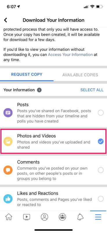 How to Save All Photos from Facebook