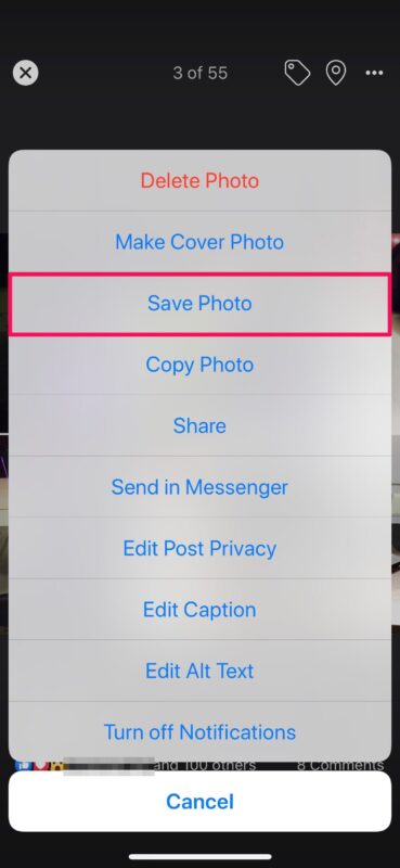 How to Save All Photos from Facebook