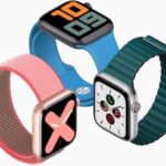 Apple Watches with Messages icons