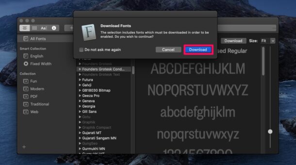 How to Install New Hidden Fonts in MacOS Catalina & Big Sur