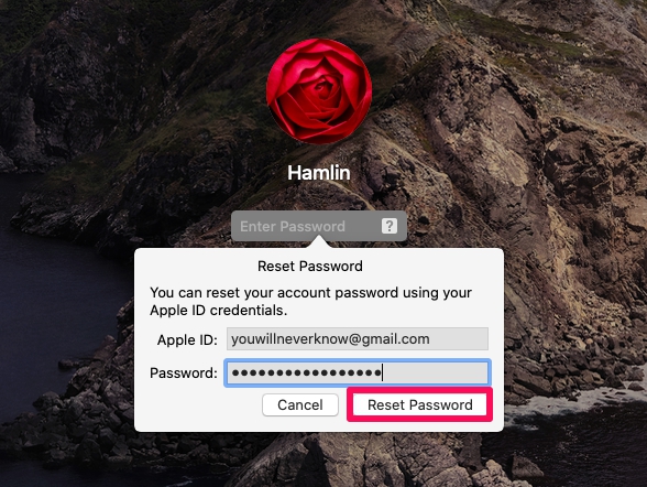 How to Reset MacOS Password in MacOS Catalina, Big Sur, Mojave